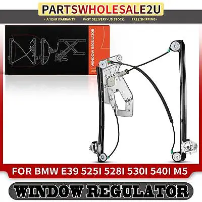 Front Right Power Window Regulator W/o Motor For BMW E39 525i 528i 530i 540i M5 • $41.98