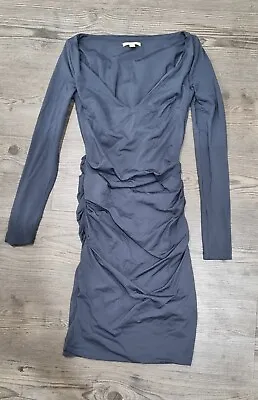 KOOKAI Navy Long Sleeve Dress Size 1 6 - 8 • $24.95