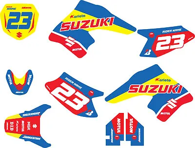 $179.90 • Buy JR80 Sticker Kits ANVIL STYLE Suzuki JR 80  All Years Stickers Decals Graphics