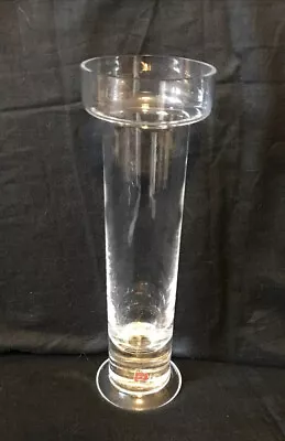 DARTINGTON CRYSTAL “PRIMAVERA” Hyacinth Vase  Candle Holder Or Flower Vase 8” • £20