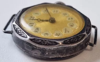 Vintage / Antique Silver 925 Watch. Untested.  Spares Or Repairs. Lot C3 • £4.20