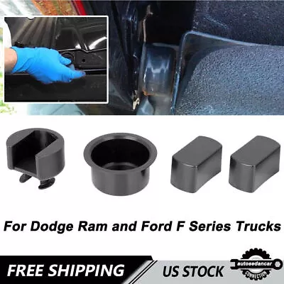 Tailgate Hinge Pivot Bushing Insert Kit For Dodge Ram Ford F Series Trucks Black • $5.19