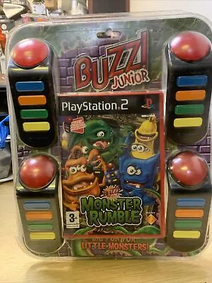 £31.99 • Buy NEW SEALED Buzz Junior Buzzers + PS2 Game Monster Rumble Set  Bundle Factory