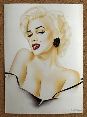 Marilyn Monroe 1984 Jurgen Rogner Blank Greeting Card (Verkerke) • $9.50