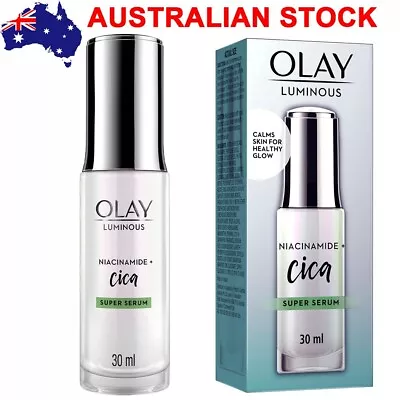 Olay Luminous Cica Super Serum 30ml Calms Skin Healthy Glow • $19.99