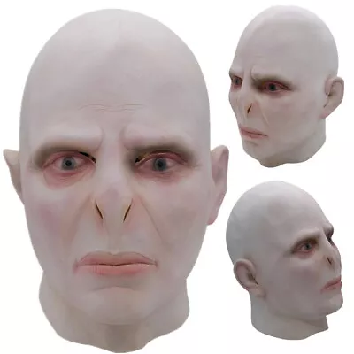 Horrible Cosplay Lord Voldemort Mask Halloween Helmet Dress Costume Props Latex • $18.89