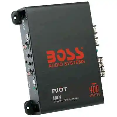 Boss Audio 4 Channel 400 Watt Car Stereo Amplifier Speaker/subwoofer Amp R1004 • $54.90