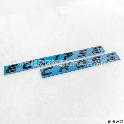 Mitsubishi Front Hood Emblem Logo 3D Badge Nameplate Chrome  ECLIPSE CROSS  • $23.74