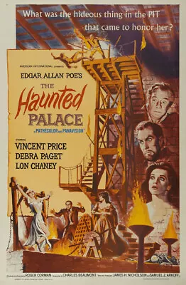 The Haunted Palace Vincent Price Vintage Movie Poster Print • $5.39