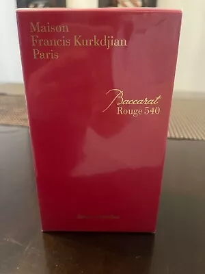 Maison Francis Kurkdjian Baccarat Rouge 540 Sealed • $344.77