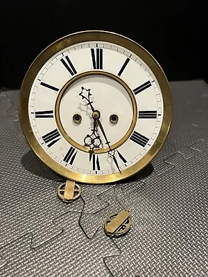 Antique/Vintage Vienna Regulator 2 Weight Driven Wall Clock Movement • $179