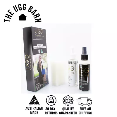 UGG Boot Care Kit | UGG Shampoo Water & Oil Repellent Sponge | Australian Made • £17.99