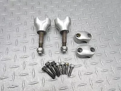 $27.85 • Buy 2003 98-03 Yamaha XVS650 VSTAR 650 Classic OEM Handlebar Handle Bar Risers Lot