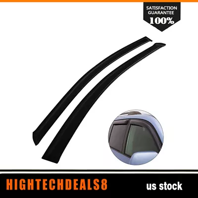 Window Visor Sun Rain Guard Vent Shade Rain Guard For 06-10 Honda Civic Coupe • $29.89