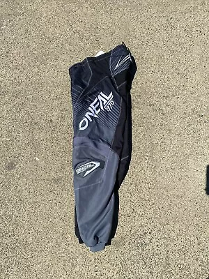 Oneal Motocross Racing Pants Size 34 Black • $29.99