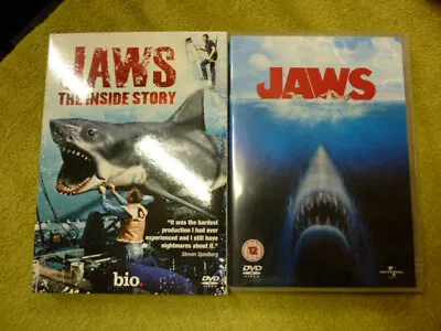 Jaws: The Inside Story & Jaws 1 [DVD]  - BUNDLE  - UNPLAYED • £6.99