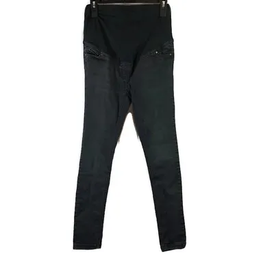 Jojo Maman Bebe Maternity Skinny Jeans Black Size 4 USA • $12.60