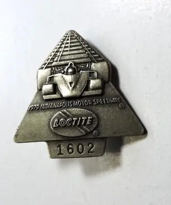 $29 • Buy Indy 500 Silver Pit Badge 1979