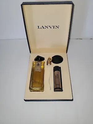 Amazing! NEW Vtg Lanvin Arpege Perfume 2 Oz Gift Box Set With Perfume Spritzer • $89.99