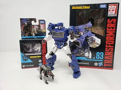 Transformers Studio Series 83 Soundwave + Ravage From Bumblebee Movie • $30