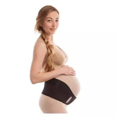 GABRIALLA Breathable Cotton Lined Maternity Support Belt Model MS-96 Black S • $30.55