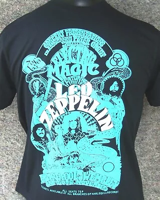 Led Zeppelin - Electric Magic Quality Screen Printed T-shirt - SIZES (S To XXL) • $23.80