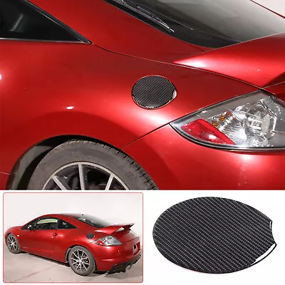 For Mitsubishi ECLIPSE 2006-2011 Carbon Fiber Car Fuel Gas Tank Gate Trim Cover • $18.99