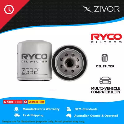 New RYCO Oil Filter Spin On For MAZDA MX-5 NC 2.0L LF-VE Z632 • $31.35