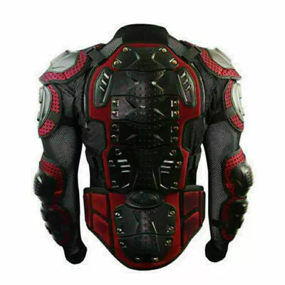 Motorcycle Full Body Armor Jacket Motocross Race Spine Chest Gear Safety Bike • $94.49