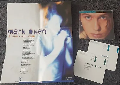 Mark Owen - I Am What I Am - CD Single - CD2 Includes Poster - 1997 - BMG Cards • £7.99