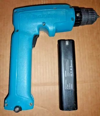 Makita 6095D Cordless Driver Drill 9.6V With Battery Tested Works. No Charger • $33.97