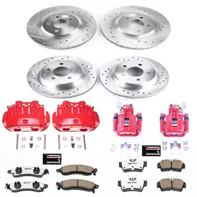 PowerStop Disc Brake Kit - Front And Rear - Fits Ford Mustang 1994-1998 Z26 Stre • $1133.94