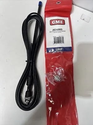 GME AE4005 380mm Flexible Antenna (2.1dbi Gain) • $39.99