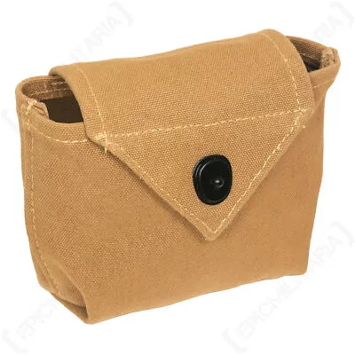 WW2 Small US Airborne Riggers Pouch In Tan - Military Army Reproductions • $38.45