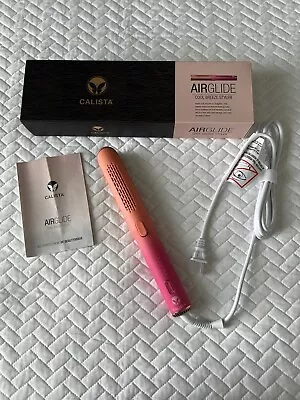 Calista AirGlide Cool Breeze Styler Wave Curl Straighten Peach Mai Tai Pink NEW • $29.99