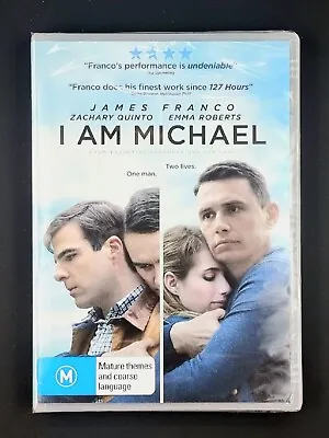 I AM MICHAEL-2015-James Franco-Movie-DVD R-4 Sealed. BRAND NEW. Free Postage.  • $18