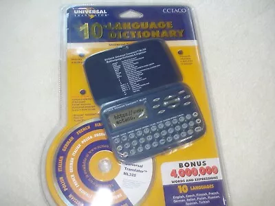 Ectaco 10 Language Dictionary With Cd New • $18