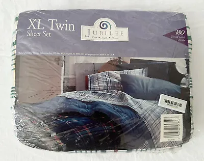 Vintage Jubilee Sheet Set TwinXL 180 Thread Count Lifetime Made In The USA • $29.99