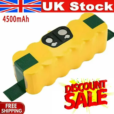 4500mAh Ni-MH Battery For IRobot Roomba 500 530 580 600 770 780 880 980 Series • £20.98