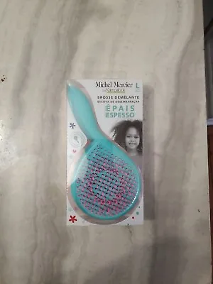 Michel Mercier Detangling Brush Girlie - Hairbrush For Kids -blue Front Pink • $13.99