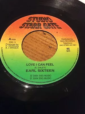 Earl Sixteen - Love I Can Feel / Muscle Emanuel - Red Gold & Green 7” Single • £3.99