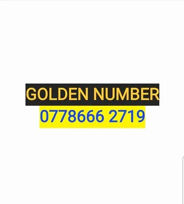 Golden 786 Number • £19.99