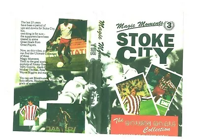 £10 • Buy Stoke City The Golden Goals Dvd