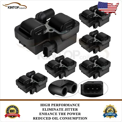 6 Ignition Coil Pack For Mercedes Benz C240 C32 CL500 CLK500 CLS55 ML320 ML55 • $62.99