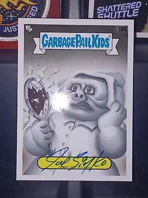 Garbage Pail Kids Joe Simko Autograph From Intergoolactic Mayhem #100 • $25.95