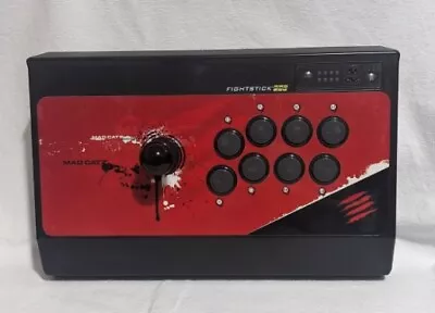 Original Sanwa Mad Catz Black And Red Fightstick PS3/PC - Used • $109.77