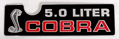 19941995 Svt Cobra Upper Intake Plaque Plate Alloy Emblem 94 95 Ford Mustang • $29.95