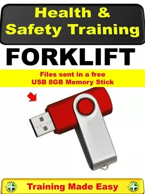 HQ UK 2024 Forklift Lift Truck Pallet Health & Safety Student Training Made Easy • £10.99