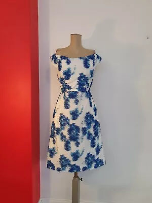 $179 • Buy Scanlan Theodore Dress 50s Infused With Tie Size 10