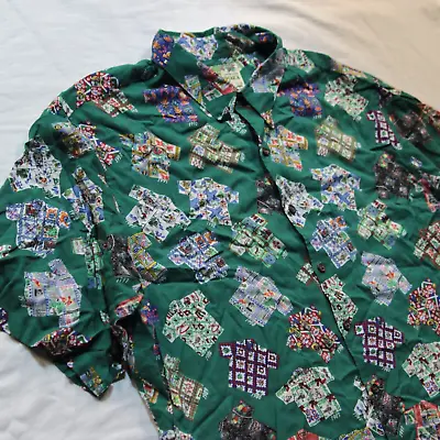 Reyn Spooner Hawaiian Camp Shirt Limited Mele Kalikimaka Christmas Aloha XL • $49.98